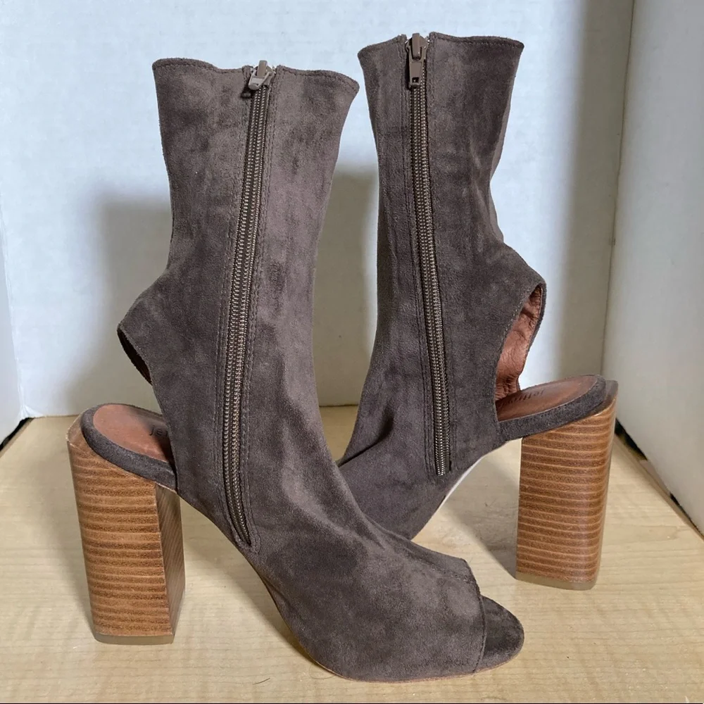 Jeffrey Campbell Peep Toe Boots - Picture 8 of 9